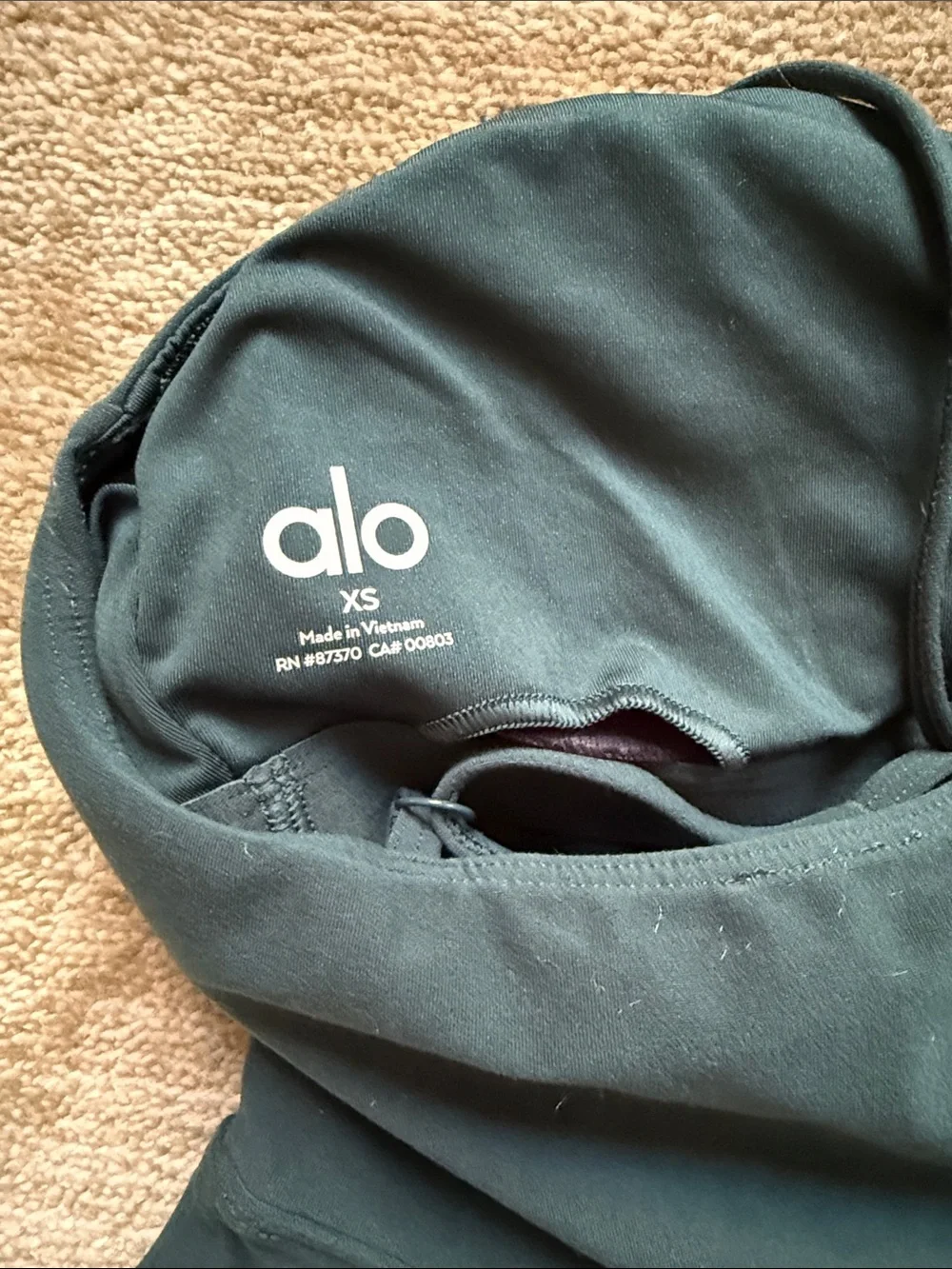ALO Yoga Black Mini A-Line Tennis Dress, XS